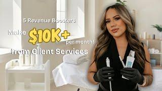 HOW TO HIT 5-FIGURE MONTHS: 5 SERVICES & SYSTEMS EVERY ESTHETICIAN SHOULD IMPLEMENT | KRISTEN MARIE