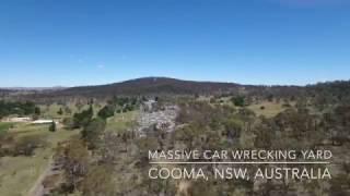 Our World by Drone in 4K - Huge Car Wrecking Yard