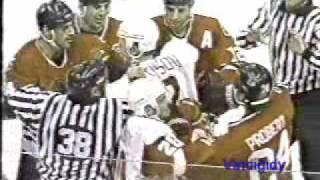 Fetisov blindsides Miller 10/25/96