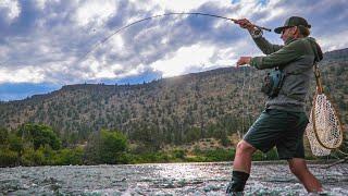 Micro Spey Fly Fishing and BIG TROUT on the DESCHUTES RIVER - by Todd Moen