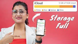 iPhone iCloud Storage Full Even After Deleting Photos