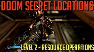 DOOM 2016 Secrets & Collectibles - Level 2 - Resource Operations