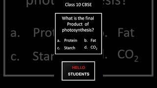 Tricky question on Photosynthesis | Class 10 | CBSE | Biology | Chapter 6 | Life processes