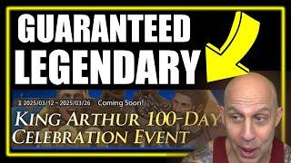 Guaranteed LEGENDARY  patch / update | King Arthur Legends Rise stamina gold top tier list legendary