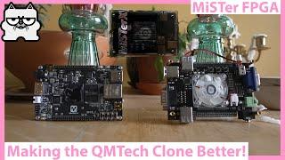 Making the QMTech MiSTer FPGA Board Better! MiSTer FPGA Alternatives