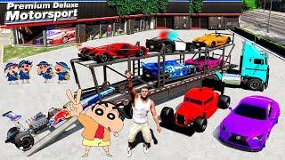 Shinchan Became Riches Persian in GTA 5 | Shinchan and Friends Buying New Car in GTA 5(Hindi)