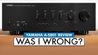 Are Expensive Yamaha Amps WORTH IT? YAMAHA A-S801 Amplifier Review