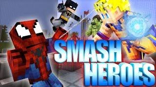 Обзор Мини-Игры Minecraft: Smash Heroes!