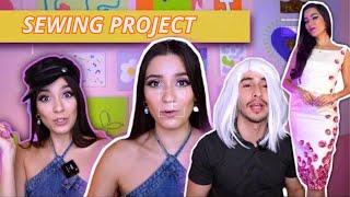 SEWING PROJECT: The Challenge ft. el Jr | Valeria Villalobos
