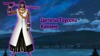 Цитаты Тоусена Канаме из аниме сериала Блич(Bleach)