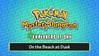 004 - On the Beach at Dusk - (Pokémon Mystery Dungeon - Explorers of Sky)