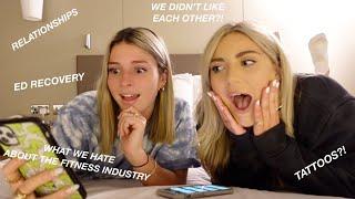 THE TRUTHS OUT!! | Q&A with MILLY G & ANNA ARCHER | ed recovery, fitness, relationships, gymshark