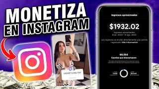 Como MONETIZAR una cuenta de Instagram 2024 (Explicado)