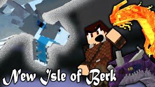 DRAGON MOD VS DRAGON MOD!!!! NEW ISLE OF BERK!