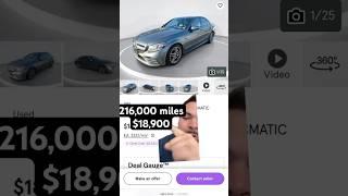 200k + Mile AMG C43 has been to the moon!   #cartok  #mercedesbenz #amg #c43