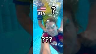 you're underwater until you name a football player from this country