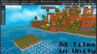 3d Tile Map Workflow in Unity in under 90 Seconds