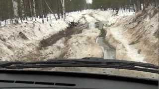 Chevrolet niva — offroad весной