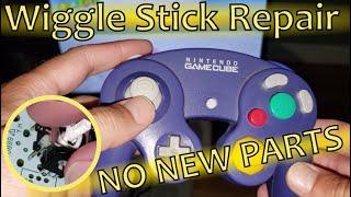 Fixing a GameCube Controller Broken Joystick (Wiggle Stick) NO REPLACEMENT PARTS