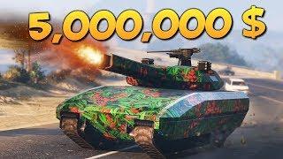 GTA ONLINE - КУПИЛ ТАНК С ГАУСС ПУШКОЙ ЗА 5000000$ #348