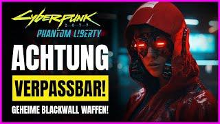 Cyberpunk 2077 Phantom Liberty  Die geheimen BLACKWALL Waffen VERNICHTEN ALLES! Beste Waffe