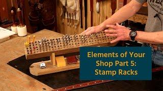 Elements of Your Shop Part 5: Stamp Racks