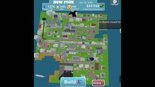 Evolution of my tiny town tycoon New York City