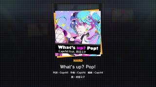 (Project Sekai) What's Up?Pop!{Hard LVL 22}full combo