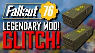 Fallout 76 | NEW LEGENDARY MOD GLITCH! | Try This BEFORE It's PATCHED!