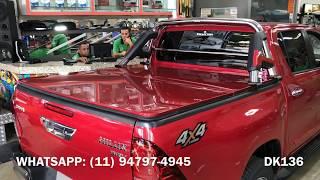 Toyota Hilux 2019 Personalizada pela Dk136 Acessórios - Capota Rígida Elétrica - Dk136 Acessórios