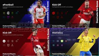 PES 2021 Menu Pack eFootball 2024 SEASON 5 by PESNewupdate