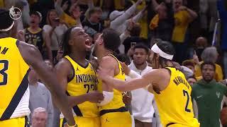 Tyrese Haliburton Hits And-1 Game-Winner vs. Bucks in Game 3