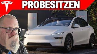 Probesitzen im neuen Model Y 2025 | Das Montags Video 