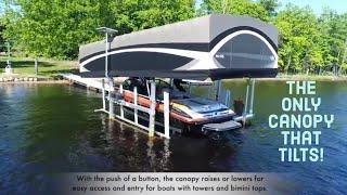 The Floe MAXIS™ Boat Lift Canopy