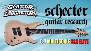 SCHECTER C-7 MULTISCALE SLS ELITE GNAT -  мультимензурная электрогитара