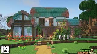 A Cozy, Overgrown Flower Shop! | Shram's Survival World #19