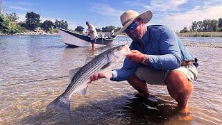 Drift Boat Excursion For Lower Sacramento River Shad & Striped Bass (4K)