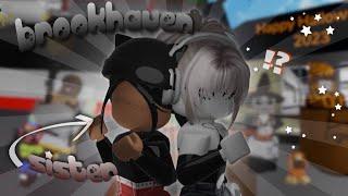 ꒰ играю в brookhaven c сестрой ꒱ roblox || shannix