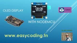 NodeMcu (ESP8266) Tutorial A-16: The OLED display