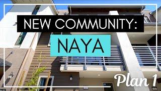 Santa Clara Homes for Sale! | New Naya Townhomes: Plan 1