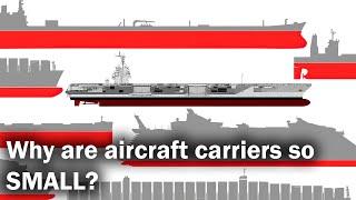 Why don't aircraft carriers get bigger?