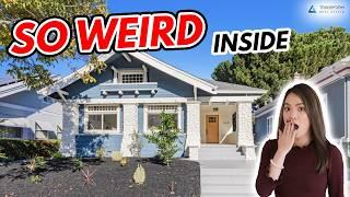 This Weird Craftsman House was Hiding Something | Weird House Flip Mid Renovation