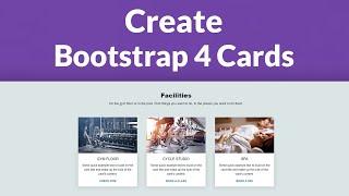 Create Responsive Bootstrap 4 Cards