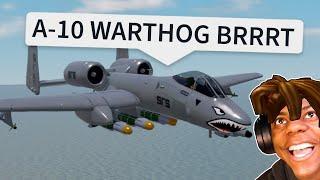 ROBLOX War Tycoon Funny Moments (A-10 WARTHOG)