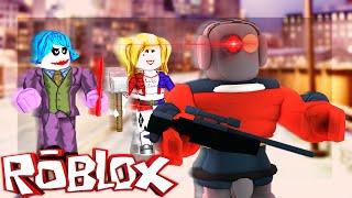 Roblox Adventures / Superhero Tycoon / SUICIDE SQUAD VS DEADSHOT VS JOKER VS HARLEY QUINN!