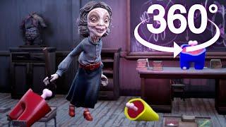 Escape the TEACHER #2 in VR 360°  Little Nightmares 2