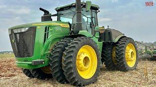 JOHN DEERE 9R 440 Tractor Working on Fall Tillage