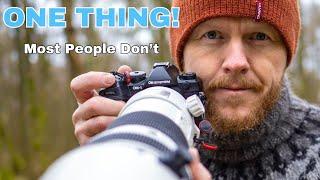 Do This ONE THING to Improve your Wildlife Photography (Most People Don't)