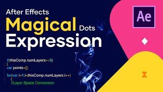 How to create Connected Dots animation in after effects | Advanced AE Expressions Tutorial