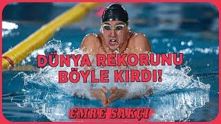 EMRE SAKÇI'DAN DÜNYA REKORU! Emre Sakçı, 12 yıllık Dünya Kısa Kulvar Rekorunu Kırdı!